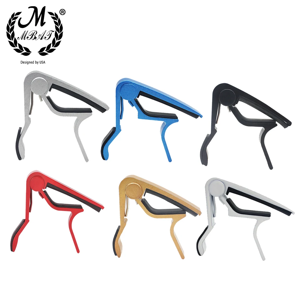 Универсальный гитарный каподастр M MBAT быстросменный зажим металлический