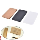 Оптовая продажа, 100 шт., сделай сам, замеченные в деловом стиле пустые карточки из крафт-бумаги в стиле ретро, толстые черные, белые, коричневые карточки для слов, высокое качество