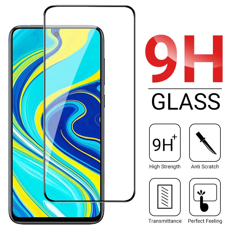 9D Full Tempered Glass For Xiaomi Redmi Note 10 Pro Screen Protector Poco X3 NFC M3  Redmi 9 9C 9A 9s 9T 8T 8 7 F2 F1 F3 Glass