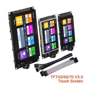 bigtreetech tft43 tft50 tft70 v3 0 touch screen 12864lcd for mini e3 skr v1 3 v1 4 tft35 e3 v3 0 wifi ender 3 5 3d printer parts free global shipping