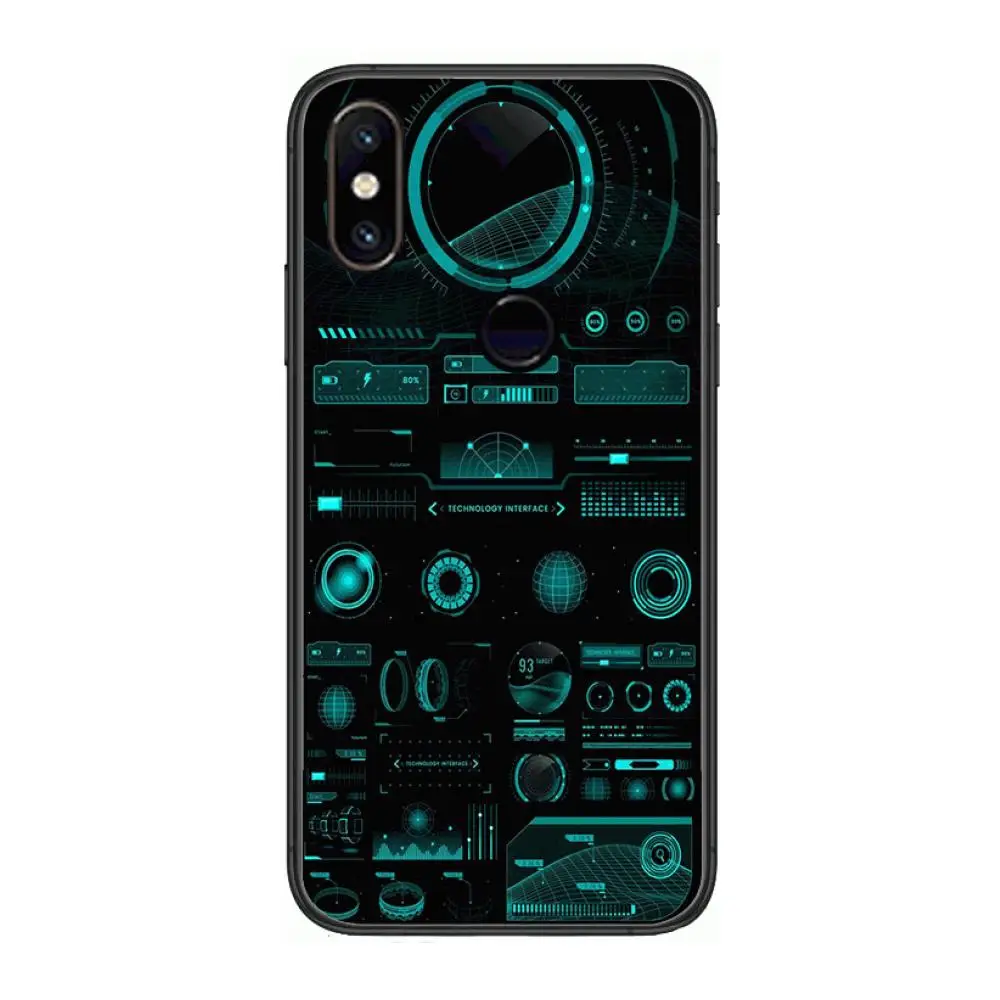 

Very cool Phone Case For xiaomi M2 C3 X3 F2 Lite NFC 6 5 x Poco k30 Pro Anime Black Cover Silicone Back Pretty