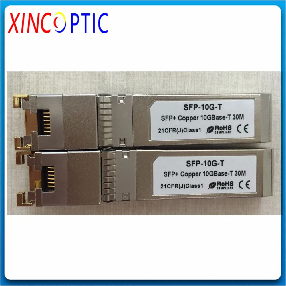 10G гигабитный Ethernet 30M 10GBASE-T медный RJ45 SFP 10 Гбит/с + приемопередатчик модуль