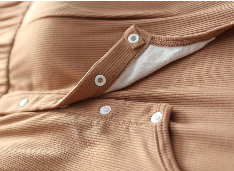 Полосатая хлопковая ночная рубашка для кормления 2018 летние платья беременных