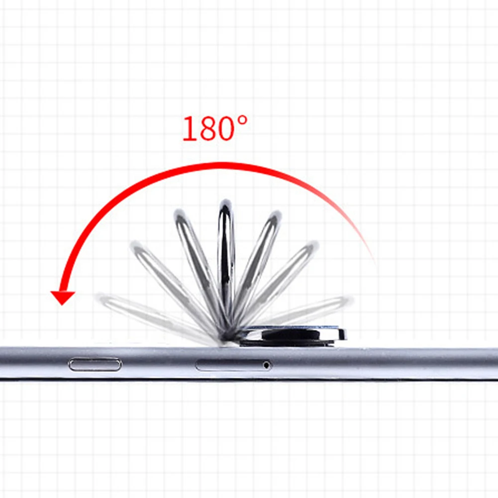 Кольцо для телефона Ультратонкий металлический 360 градусов вращающийся