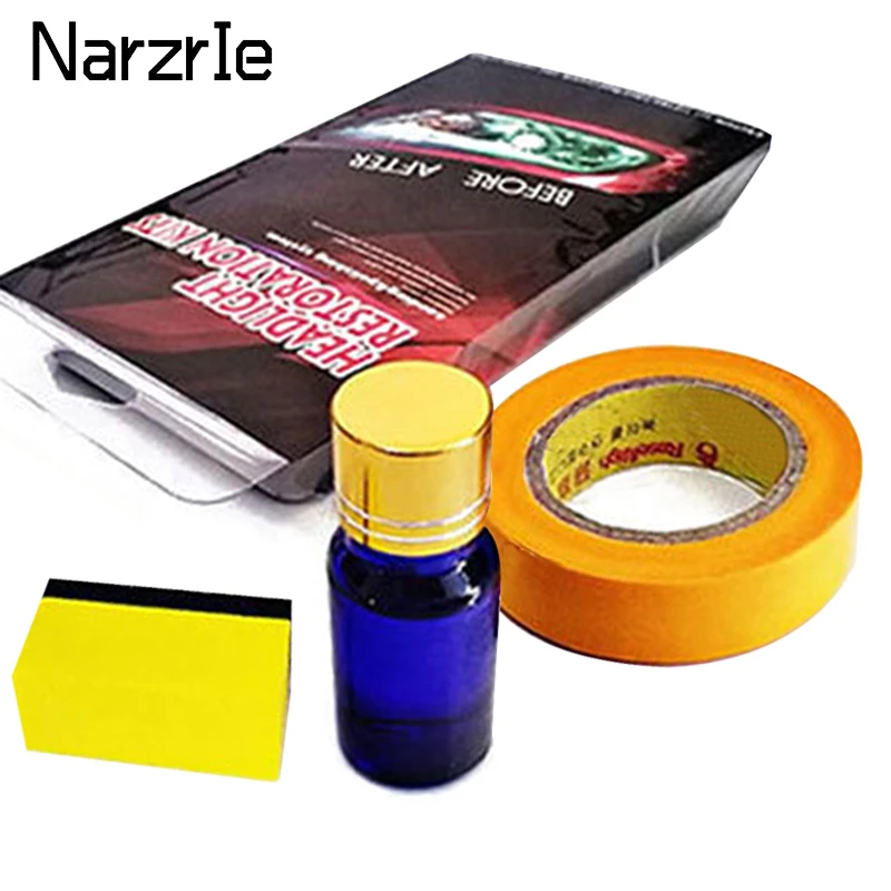 

Жидкая жидкость для ремонта автомобильных фар, ремонт царапин, нано-спрей, уход за автомобилем, мойка, головные лампы, осветлитель, 10 мл