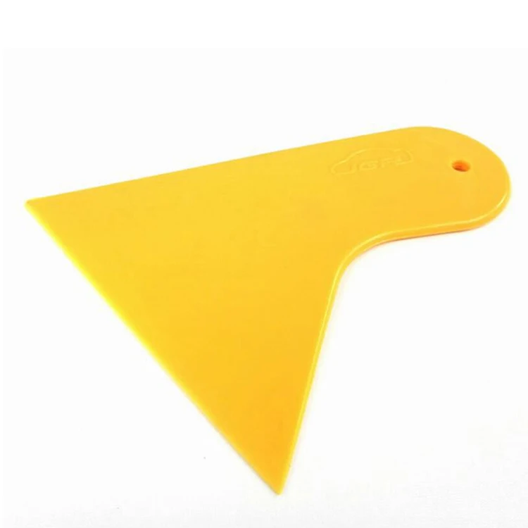 

Car Stickers Scraper Plate Glass Yellow Plastic Film Tools