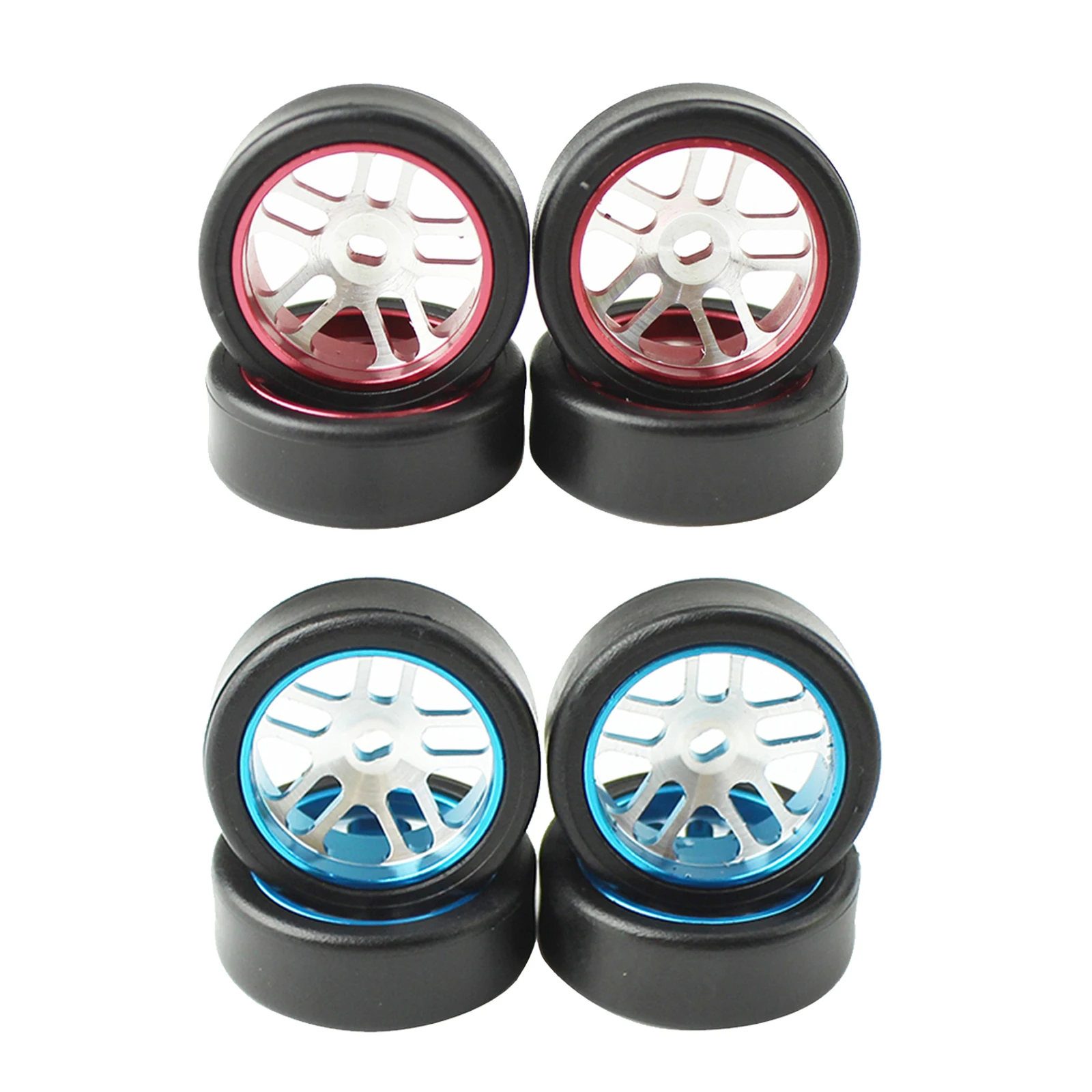 

Metal Wheel Hub Tires for WLTOYS K969 1/28 RC Rock Crawler Climbing Car DIY