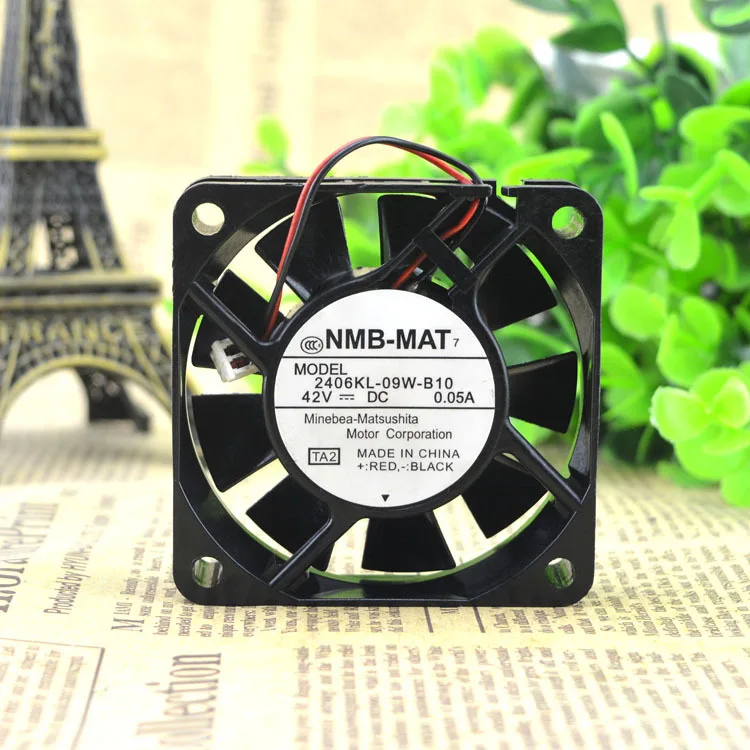 

FOR NMB 2406 KL-09w-b106015 42v0.05a6cm2line printer cooling fan