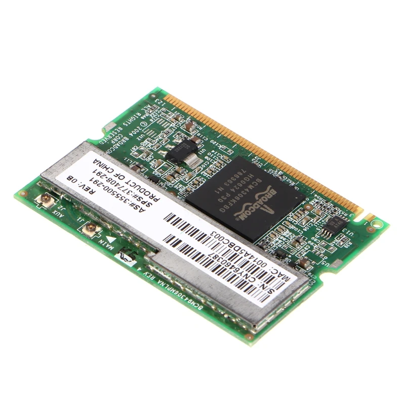 54 Мбит/с 2,4 ГГц 802.11b/g Мини PCI беспроводная WiFi карта для hp/для DELL/для TOSHIBA/для ACER/для ASUS