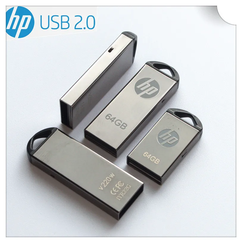 Горячее предложение! Распродажа! Hp Металл Бизнес U диск 8 ГБ 16 ГБ 32 ГБ 64 ГБ USB флэш-накопитель Флешка USB 2,0 флэш-накопитель
