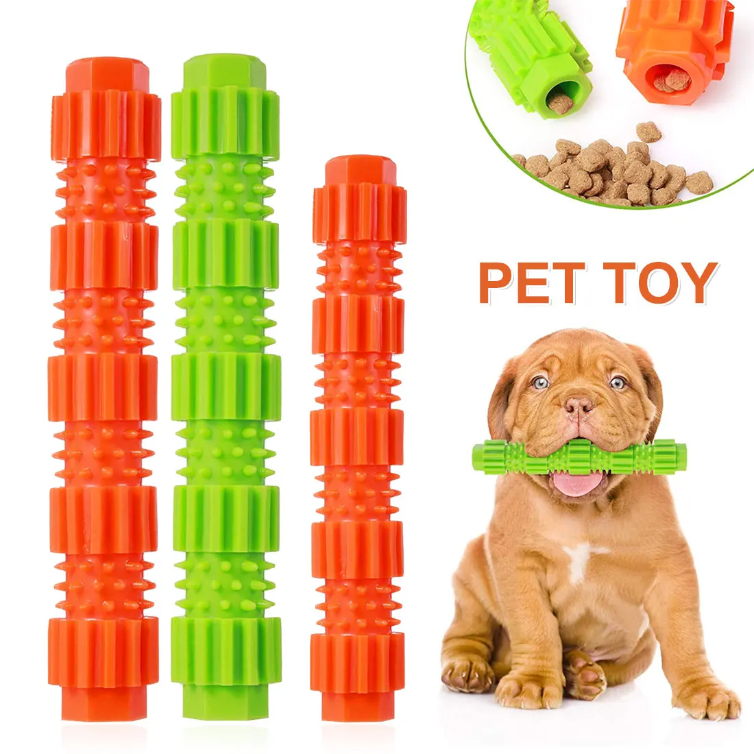 

Soft chew toys are friendly to pet dogs Rubber toys, durable pet supplies, teeth cleaning toys Aggressive chew toys pet supplies