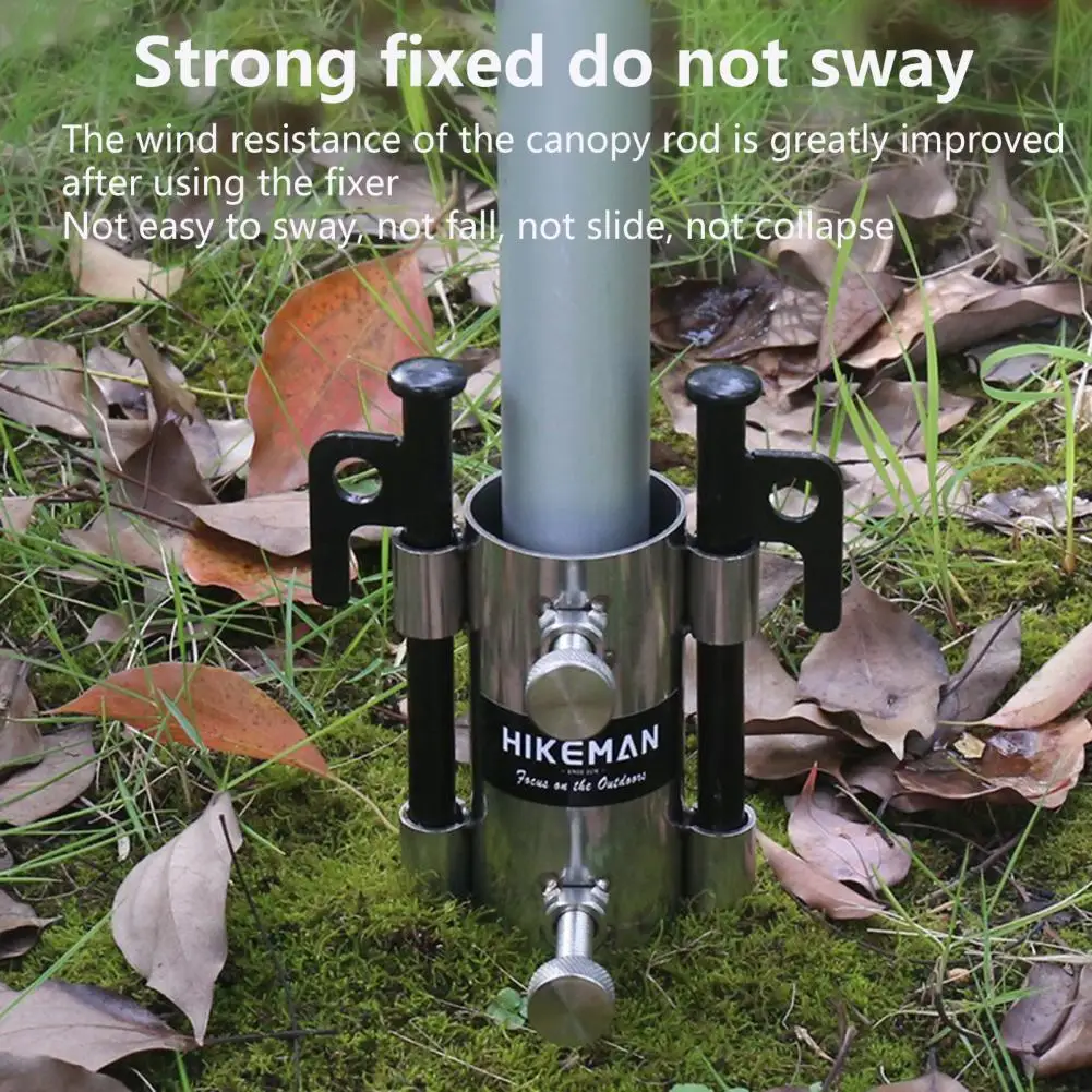 

Защитный блок патч хороший захват из нержавеющей стали твердый держатель палатки стержень товары для кемпинга