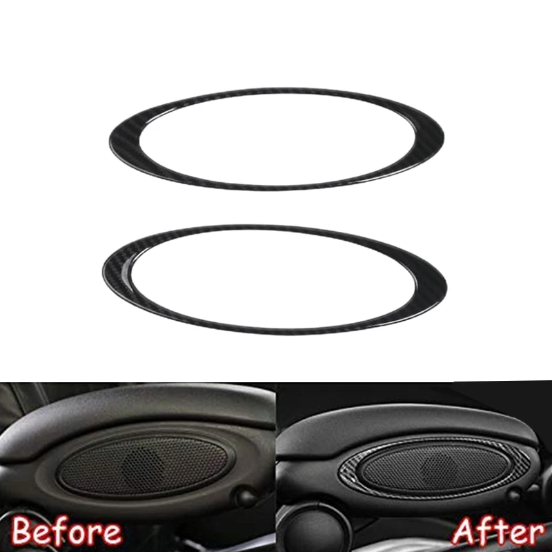 2 шт. чехол на подлокотник для сиденья наклейка внутреннюю молдинги Mini Cooper S One JCW F56