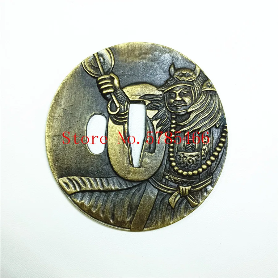 A Set Japanese Samurai Sword Hand Guard for Katana/Wakizashi/Tanto Accessory Tsuba+Menuki+Fuchi+Kashira+Handle+Habaki+Seppa | Дом и сад