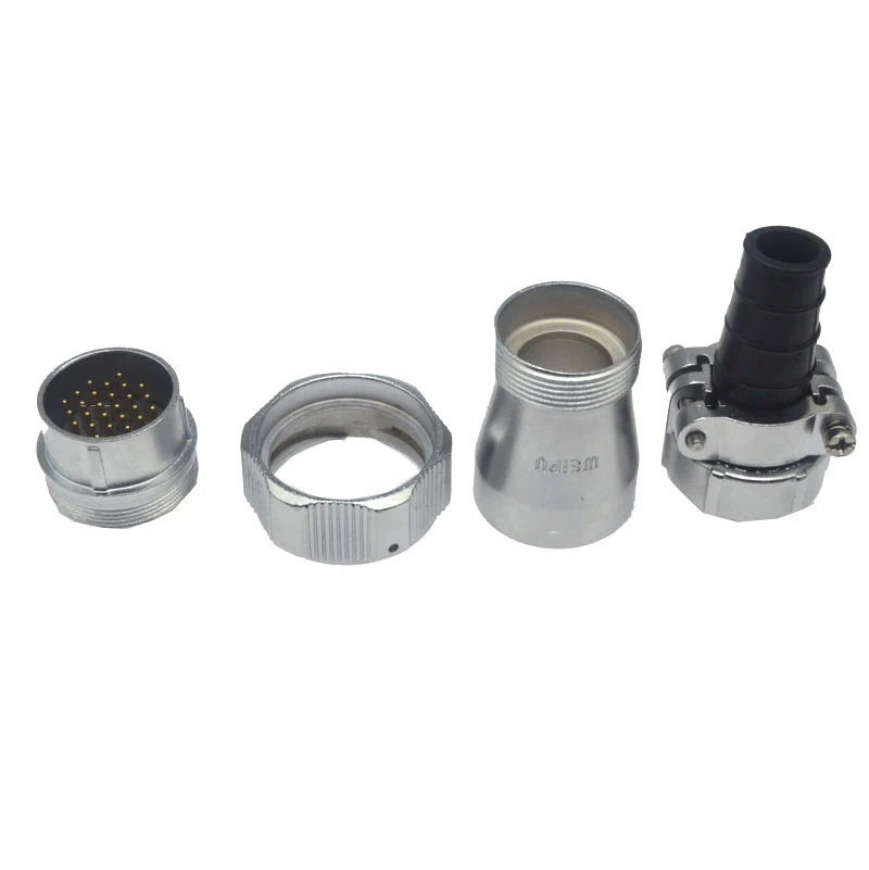 Original WEIPU WY28 Connector TE TB TI 2 3 4 7 8 9 10 12 16 17 20 24 26 Pin IP67 Clamping Plaatic Hose Cable Male Plug | Обустройство