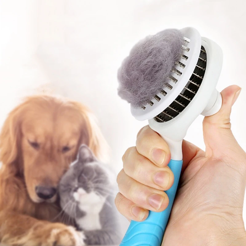 Aapet 1 шт. Pet удаления волос щетка меховая опушка Dematting Deshedding кисть для Собака Щенок