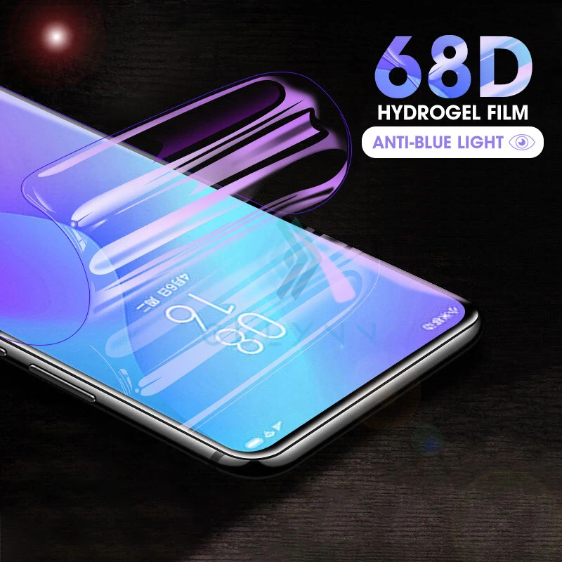 Гидрогелевая пленка 68D для Xiaomi Redmi Note 5 6 7 8 9 8T Pro Mi A Lite 9T Poco F1|Защитные стёкла и