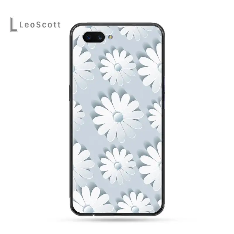 

flower Phone Case For OPPO F 1S 7 9 K1 A77 F3 RENO F11 A5 A9 2020 A73S R15 REALME PRO