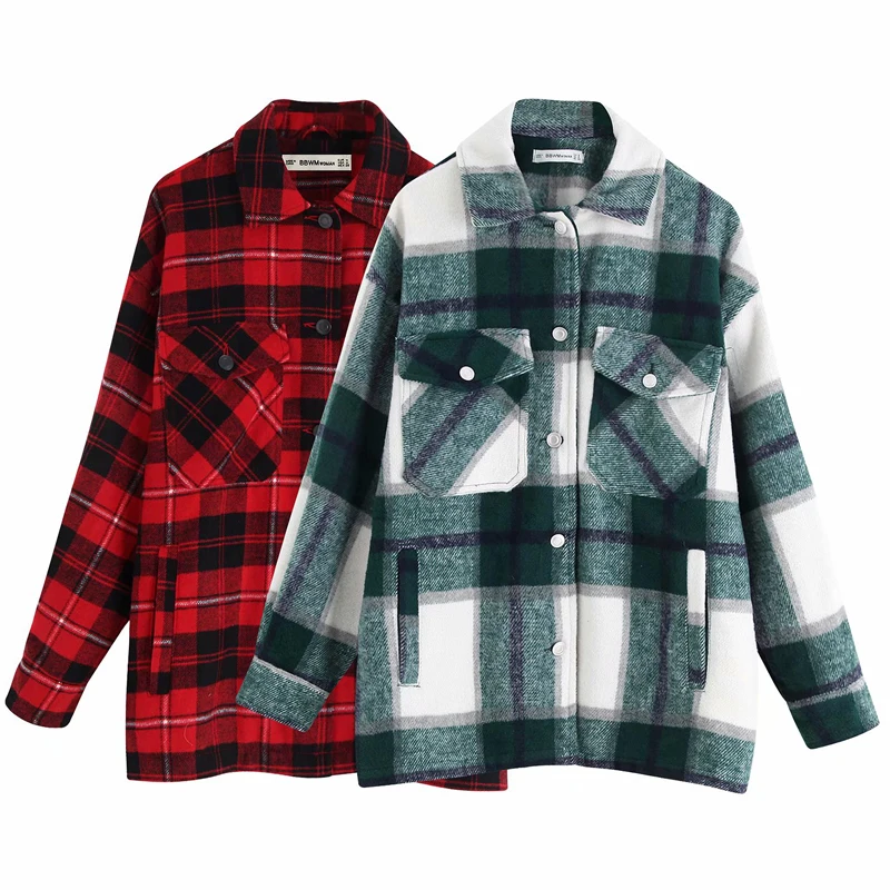 Зимняя женская блузка женские рубашки куртка Свободный Топ блузы Woole плотные