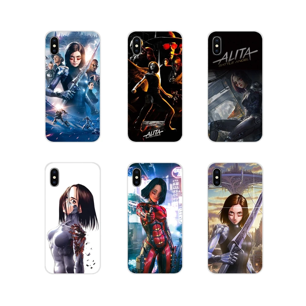 Аксессуары чехлы для телефонов Alita Battle Angel Apple iPhone X XR XS 11Pro MAX 4S 5S 5C SE 6S 7 8 Plus ipod touch 5 6 |