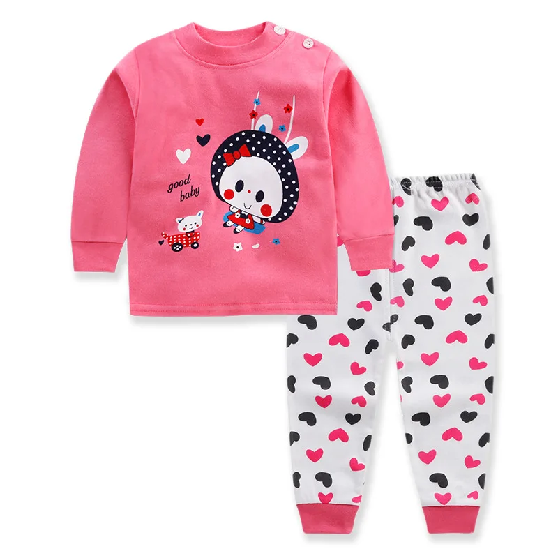 

New born Baby girls clothes Autumn Cotton Baby Clothes set 2pcs Infant baby Clothes 0-2year girls baby Outfits
