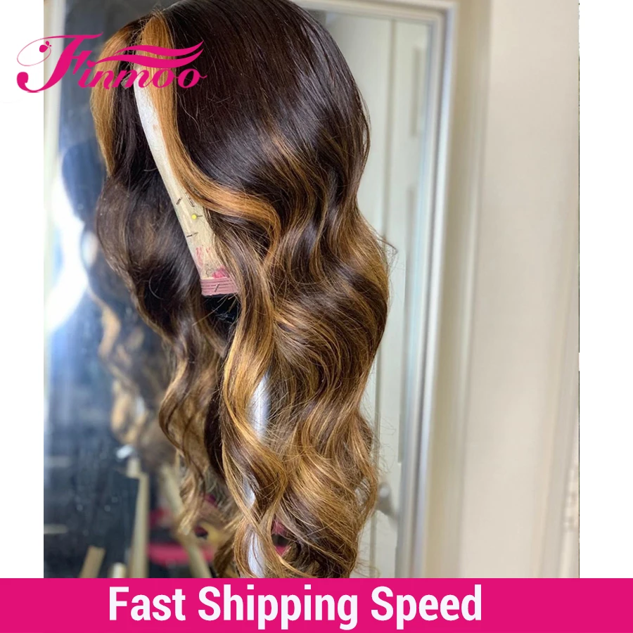 Парики из натуральных волос на кружевной основе волнистые для женщин|Парик