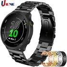 Ремешок из нержавеющей стали для наручных часов, 20 мм, для Garmin Forerunner 158 55 245 245M, браслет для часов Haylou Ls02, браслет с инструментом