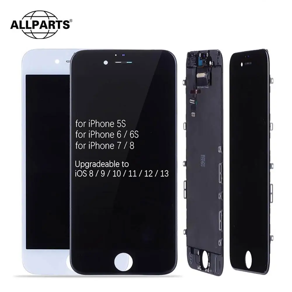 Grade AAA OEM Дисплей для iPhone 6 6S 5S 7 Plus в сборе с тачскрином на рамке Оригинал черный
