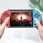 X7 портативный игровой плеер 4,3 дюймов ЖК-дисплей 8 Гб двойной рокер 3000 Классическая игра ретро мини Карманная игровая консоль MP5 видеоплеер