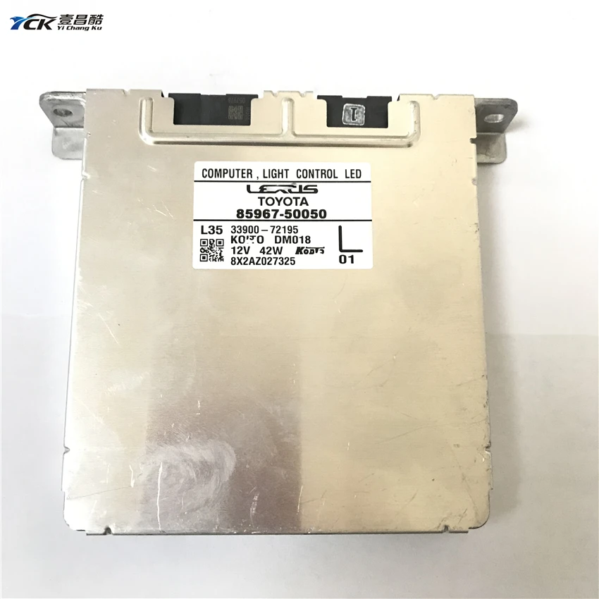 1X YCK Original Used 8596750120 8596750050 Car Headlight Computer Light Control LED Module 3380072195 3390072195 L01 L35 R01 R35 |