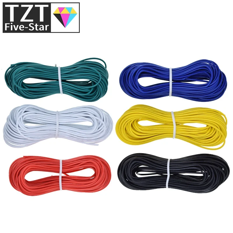 TZT 10 м Φ 24AWG крюк провод 80C / 300V шнур DIY электрический кабель