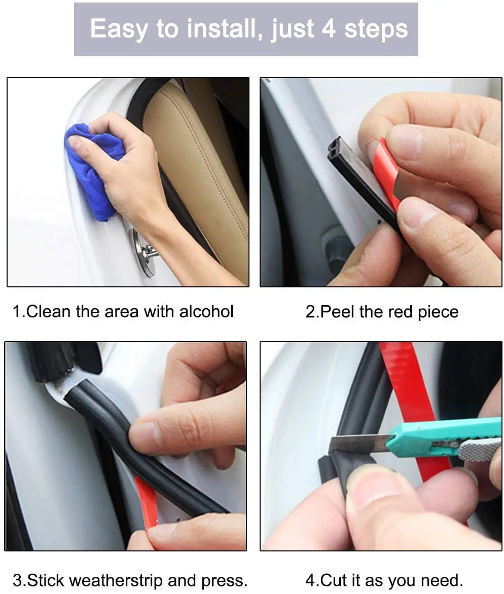 Универсальная Звукоизоляционная самоклеящаяся лента для автомобильной