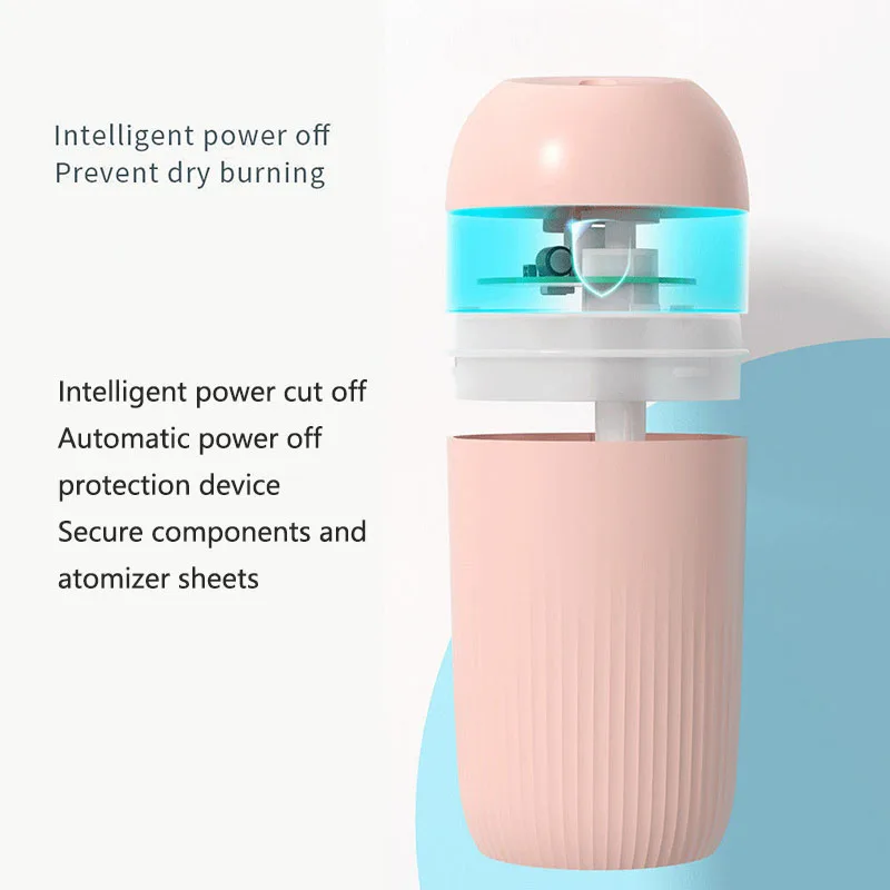 

Multifunctional portable mini USB charging humidifier Multi color change indoor air conditioning to alleviate drying supplies