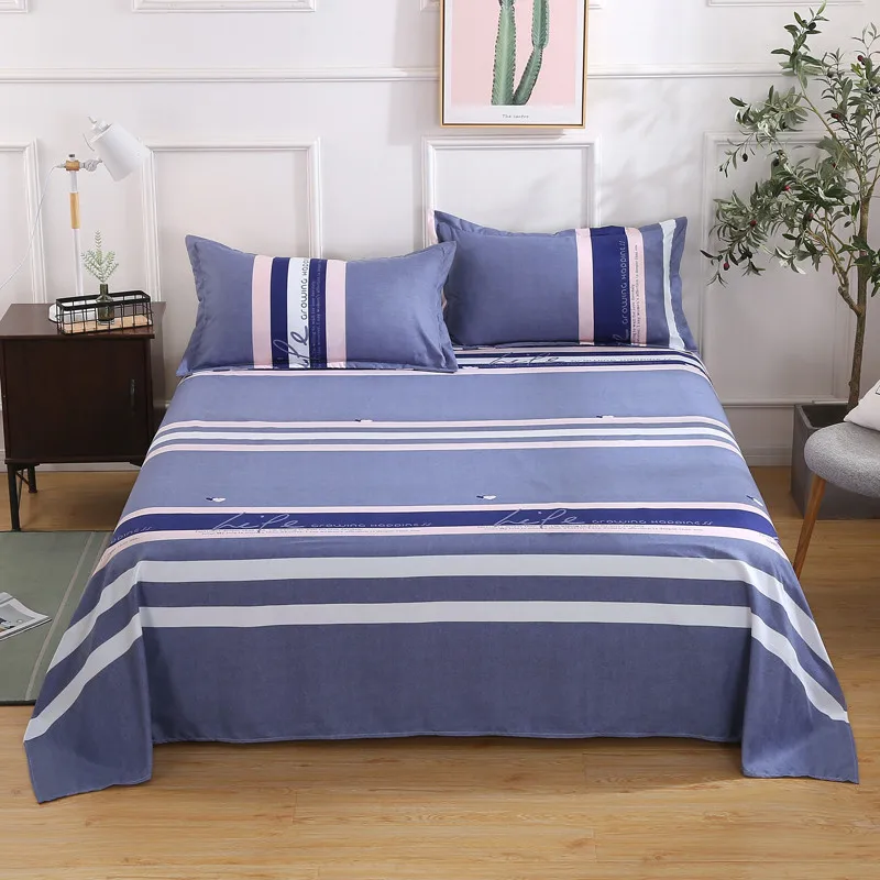 Простыня с цветочным рисунком простыня наволочка для детей взрослые покрывала