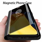 Чехол-книжка для xiaomi poco m3 pro, зеркальный умный чехол с окошком, Магнитный флип-чехол m3pro глобальная версия m3 pro 5g, чехол-книжка с подставкой