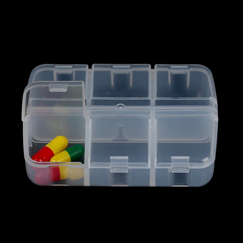 Пустой органайзер для таблеток 6 ячеек | Красота и - Цена: 229.8