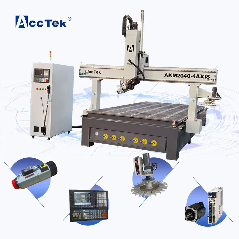 

2040 Cnc Router Machine with 4 Axis High Quality ATC Cnc Wood Router Machine Wood Door Cnc Router
