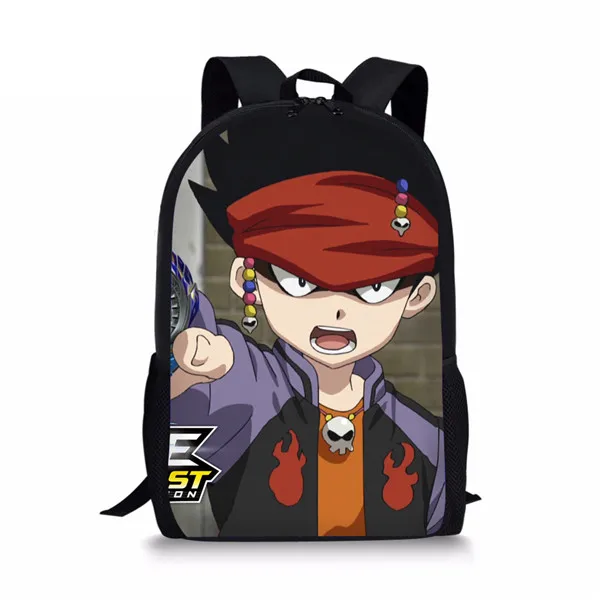as picture3 Тикин школьный рюкзак для детей мультфильм Beyblade Burst печатных подростков девочек мальчиков школьная сумка студентов Милая Книга сумка - Цвет: as picture3