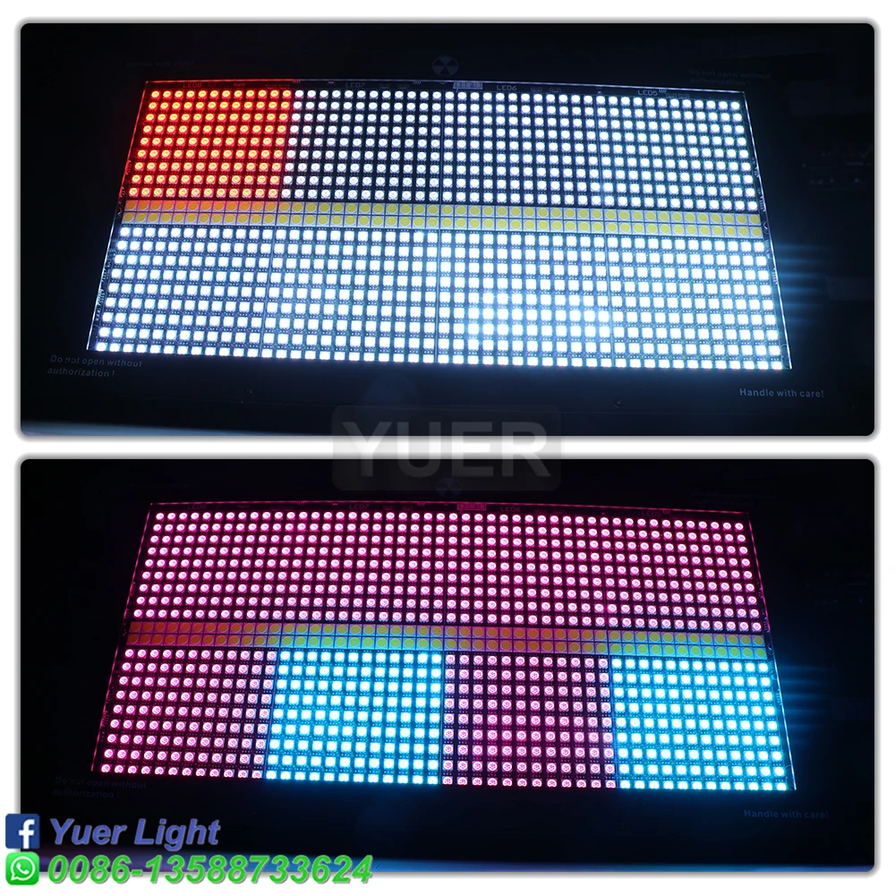5050 SMD RGB 3IN1 LED Strobe Par Light DMX512 RDM 4/12/32CH Horse Racing Dyeing Flashing Effect Stage Lighting DJ Disco Wedding images - 6