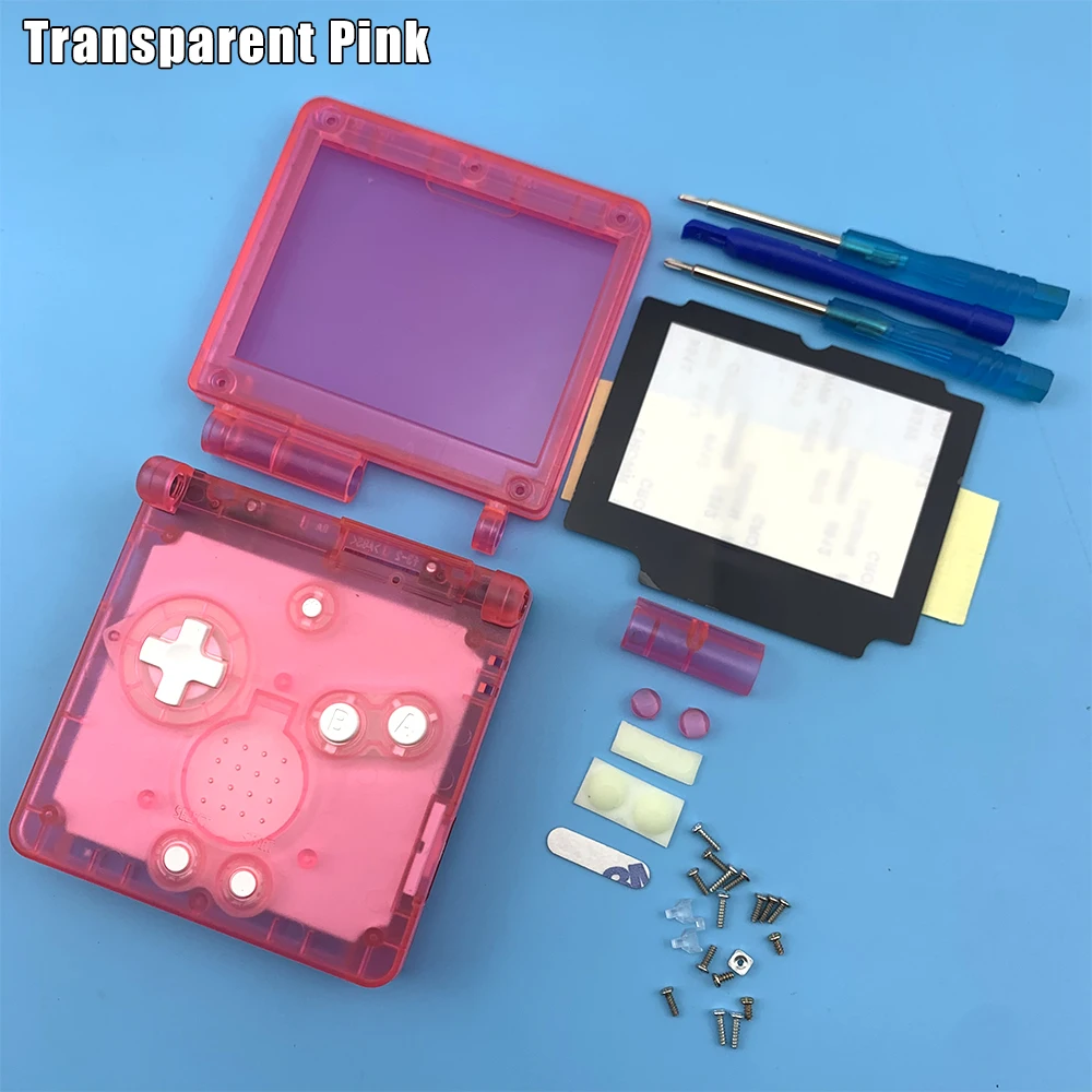 Новинка 2020 прозрачный чехол для GBA SP Nintend Gameboy сменный полный корпус оболочка Advance