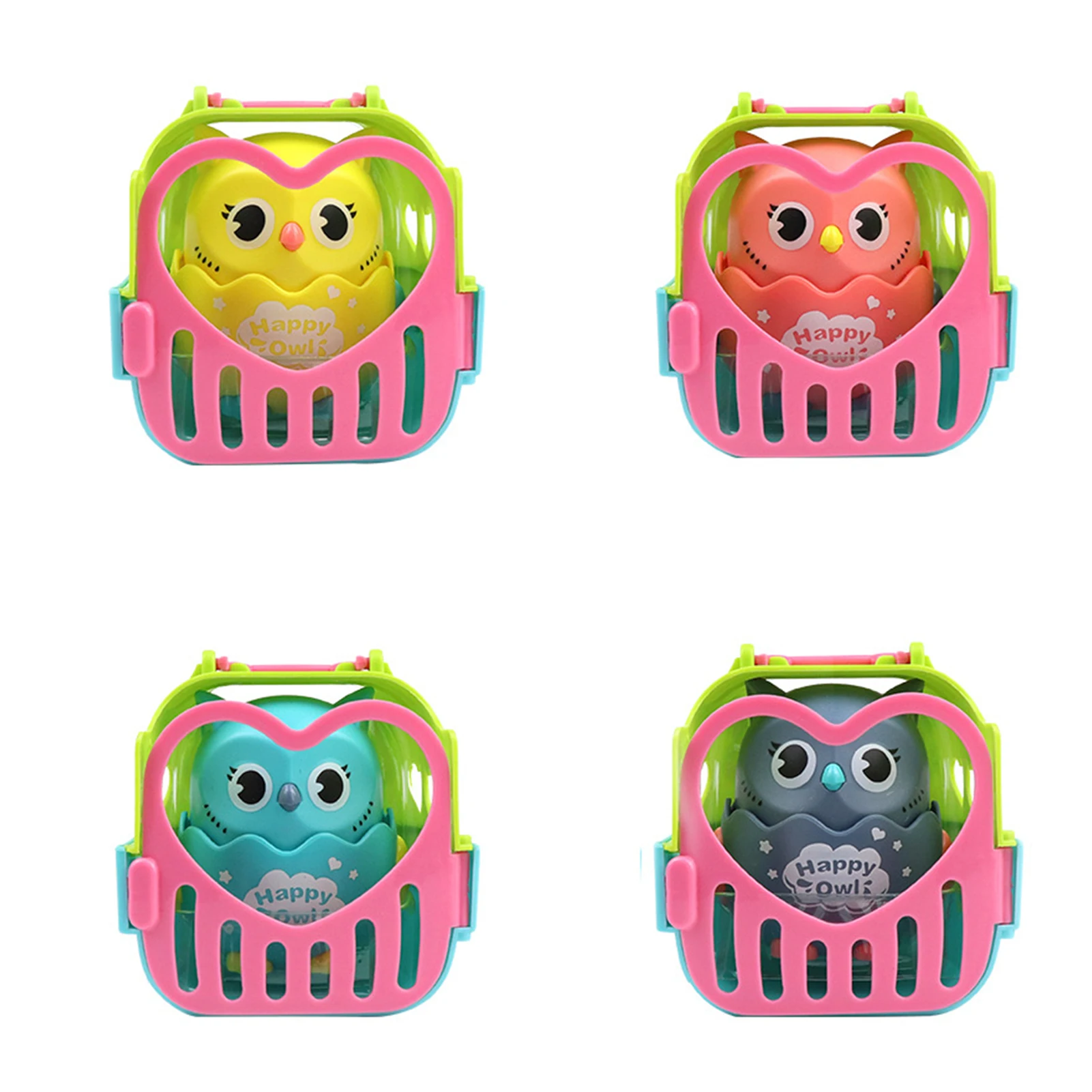 

Animal Small Crab Crawling Toy Car Cross-border Stall Toy Pressing Animal Toy Funny Parent-child Puzzle Owl Doll