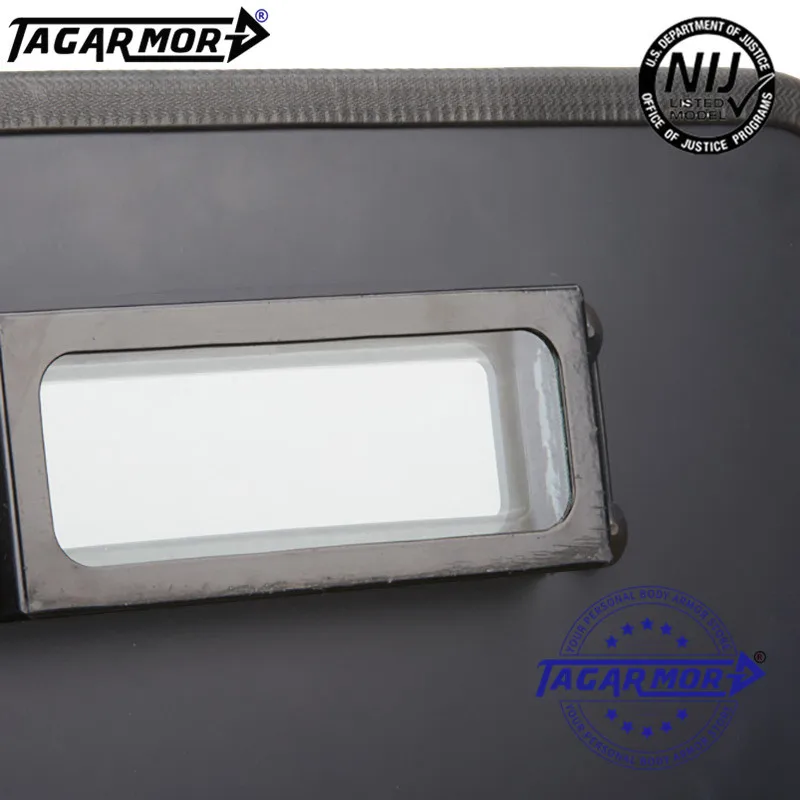 NIJ IIIA Handheld Military Police PE Bullet Proof Shield Ballistic Riot with Glass | Безопасность и защита