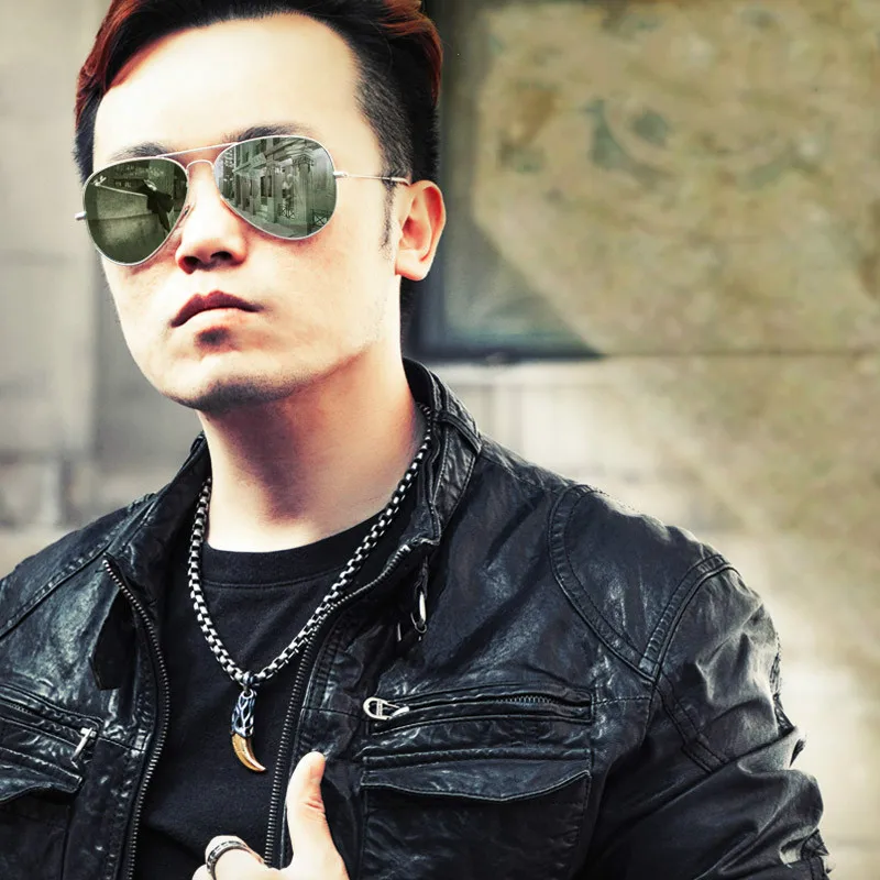 Кулон Мужской волчьи зубы ожерелье властные короткие титановые стальные модные