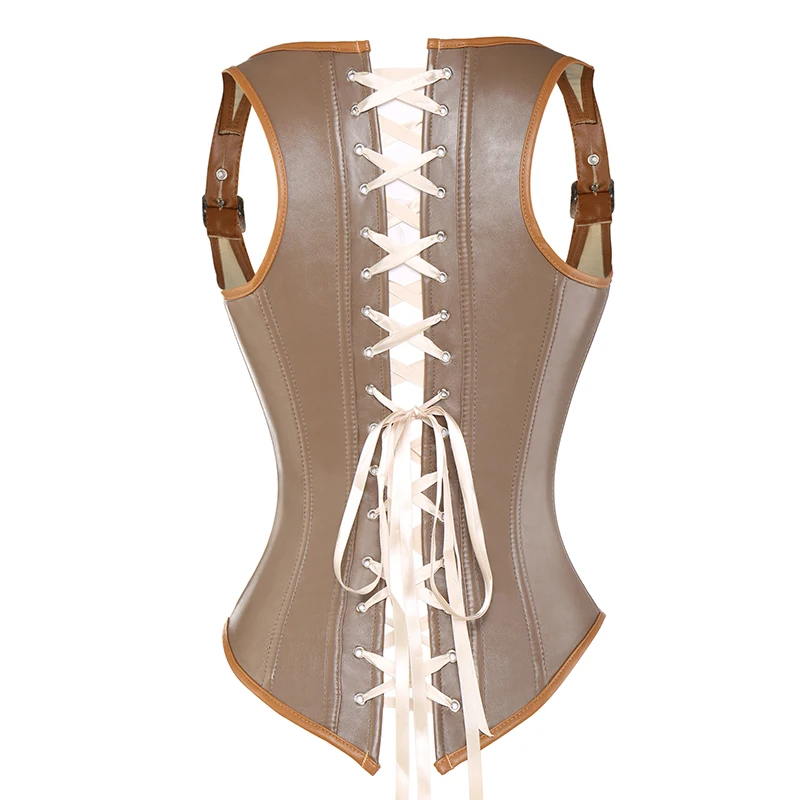 Женские бюстье и корсеты на шнуровке корсет косточках топы в стиле стимпанк