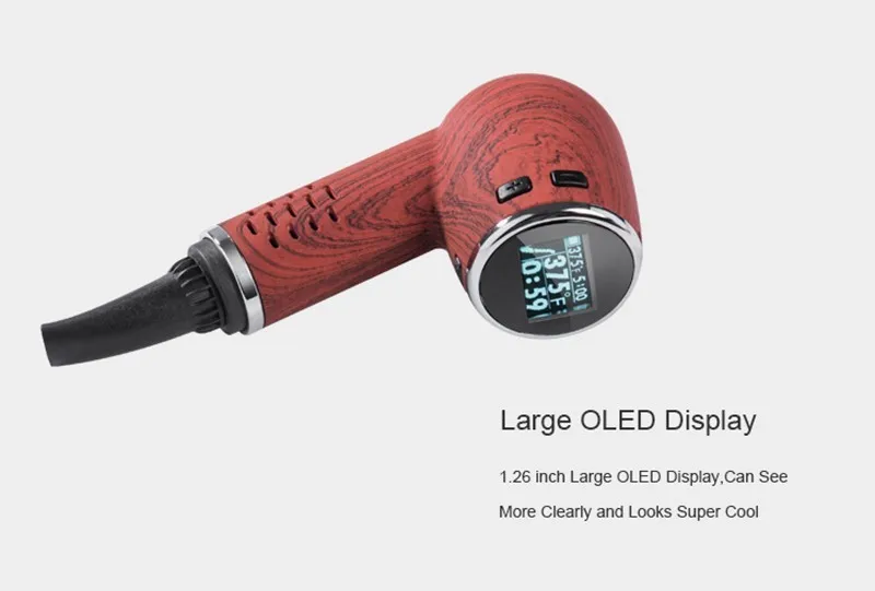 TAPHOO PipeVape лучшая портативная электронная сигарета сухой травы vape ручка Труба Форма e труба сухой травы испаритель