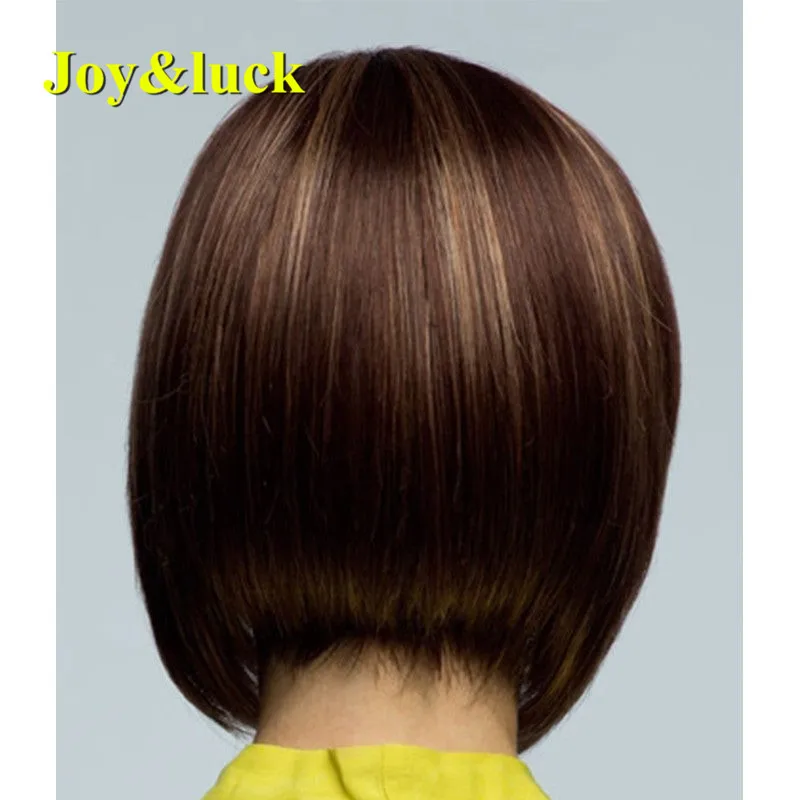 Женский короткий парик Joy & luck прямые синтетические парики с эффектом омбре
