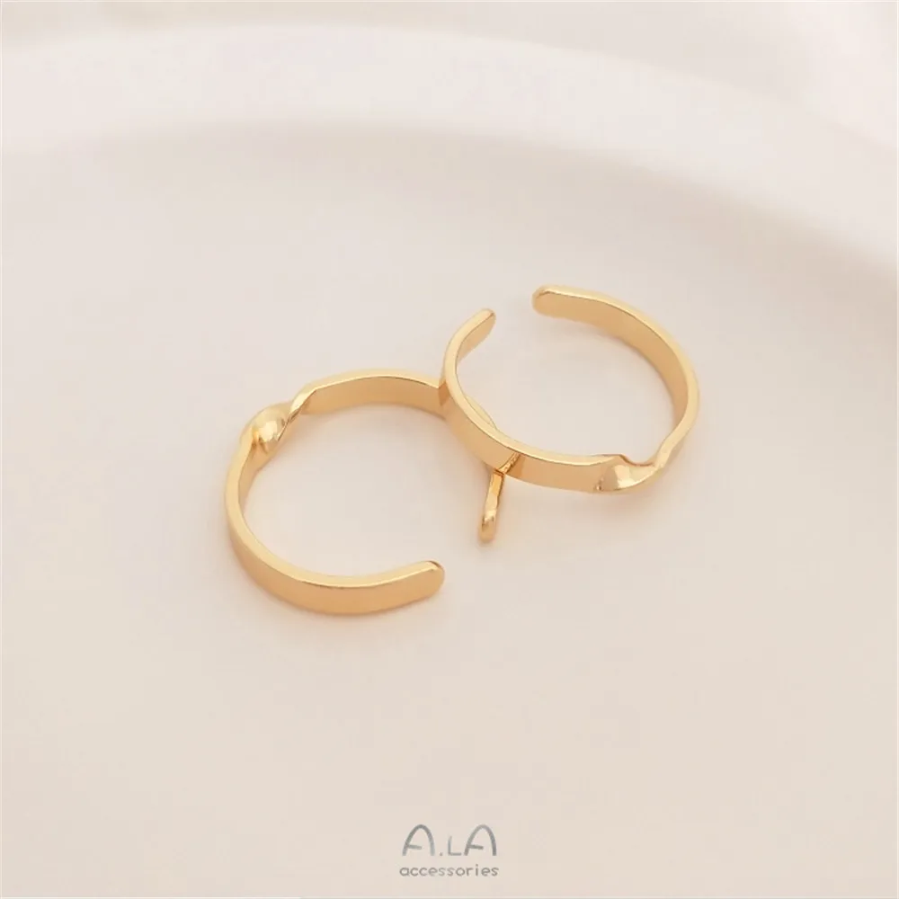 Ring gold ring ring ring DIY wire ring hand ring ring ring