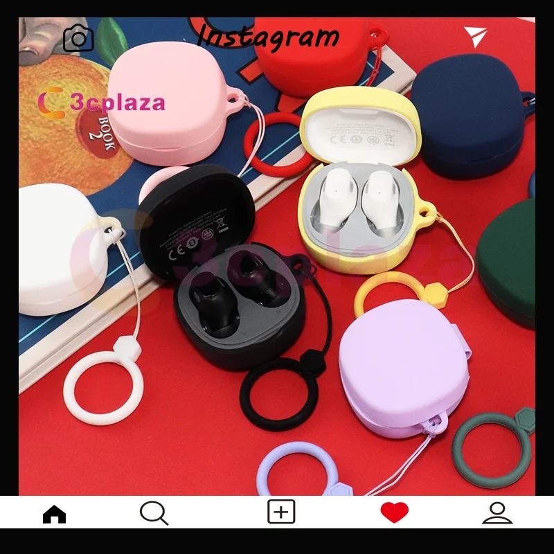 

3cXBS01 Baseus WM01 TWS New Silicone Case Cover Dust-proof Protective Case for WM01 Case cover