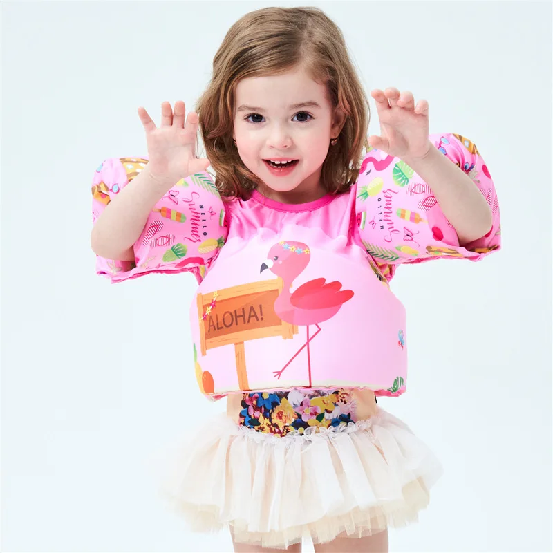 С рисунком из мультфильма детский спасательный жилет плавучести милый плавающий