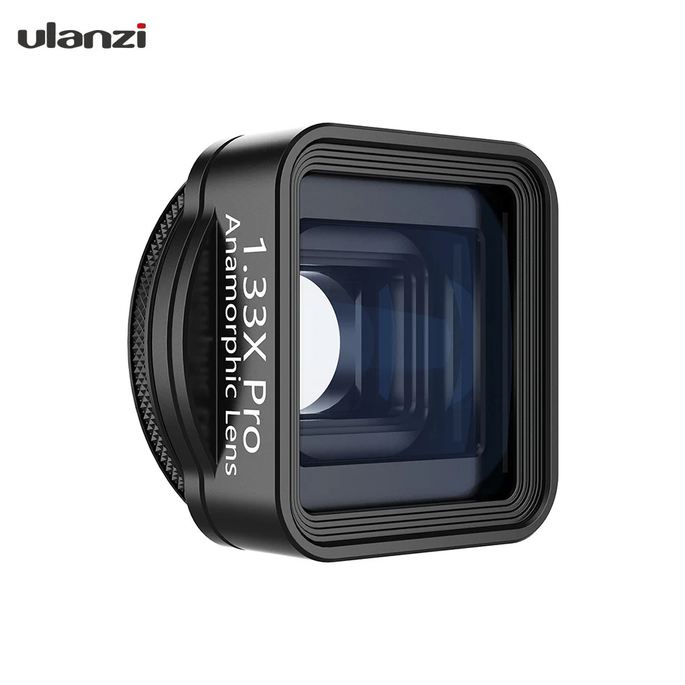 Ulanzi 1.33X Pro анаморфный объектив для телефона камеры чехол Набор создания фильмов
